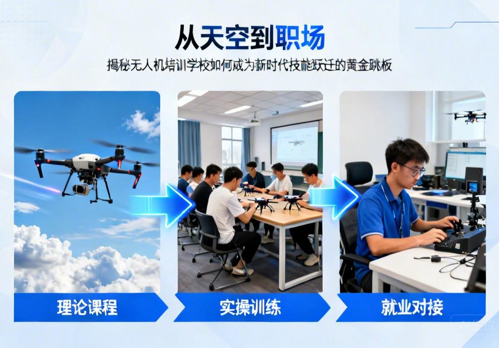 从天空到职场|揭秘无人机培训学校如何成为新时代技能跃迁的黄金跳板