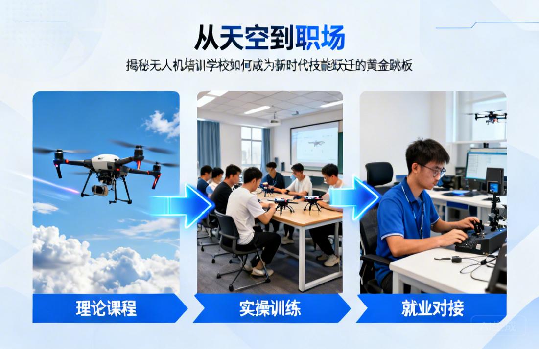 从天空到职场|揭秘无人机培训学校如何成为新时代技能跃迁的黄金跳板