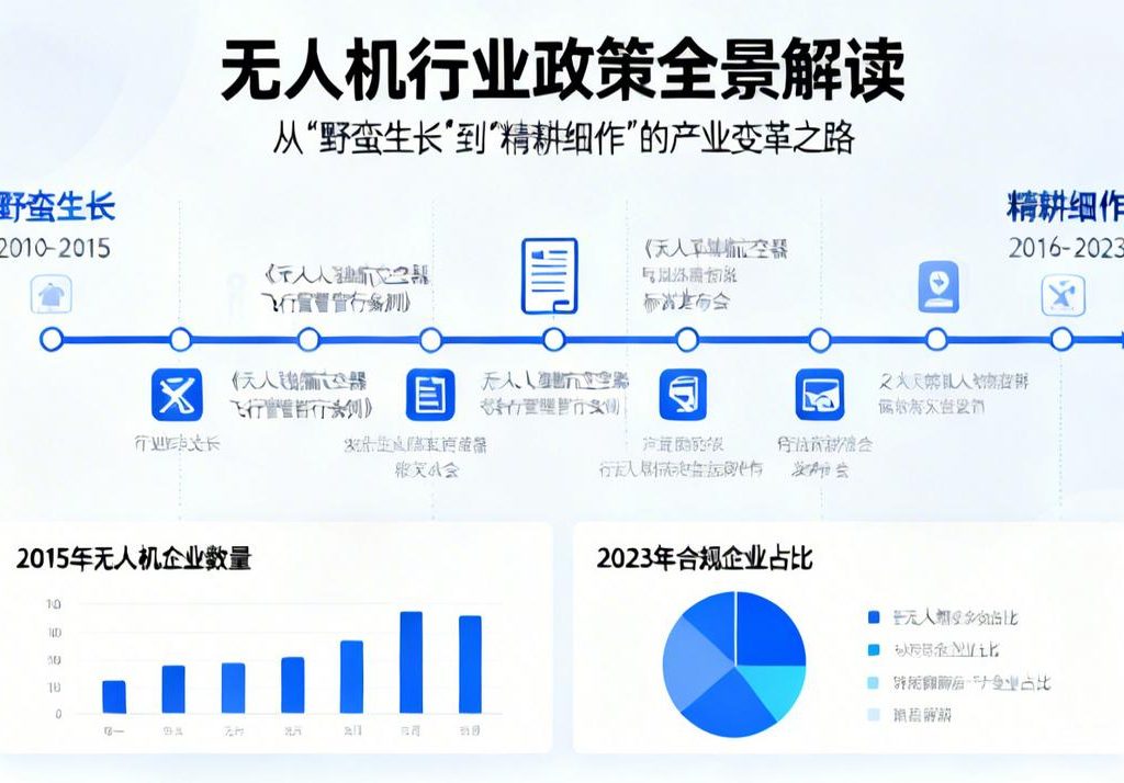 无人机行业政策全景解读|从“野蛮生长”到“精耕细作”的产业变革之路