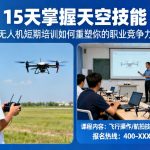 15天掌握天空技能|无人机短期培训如何重塑你的职业竞争力