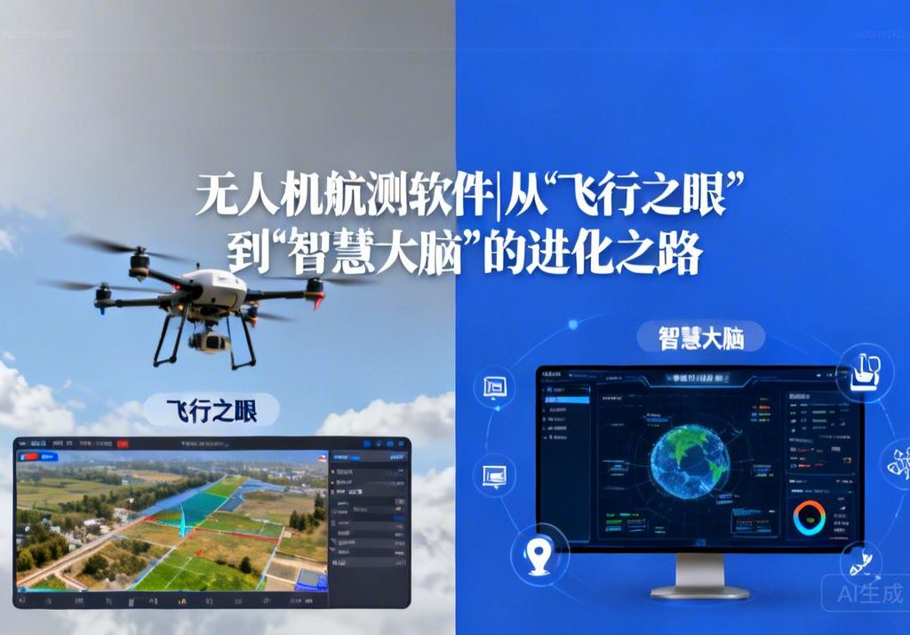 无人机航测软件|从“飞行之眼”到“智慧大脑”的进化之路