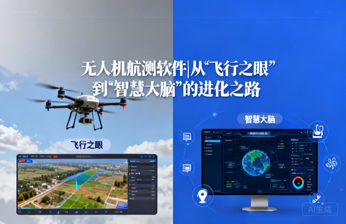 无人机航测软件|从“飞行之眼”到“智慧大脑”的进化之路