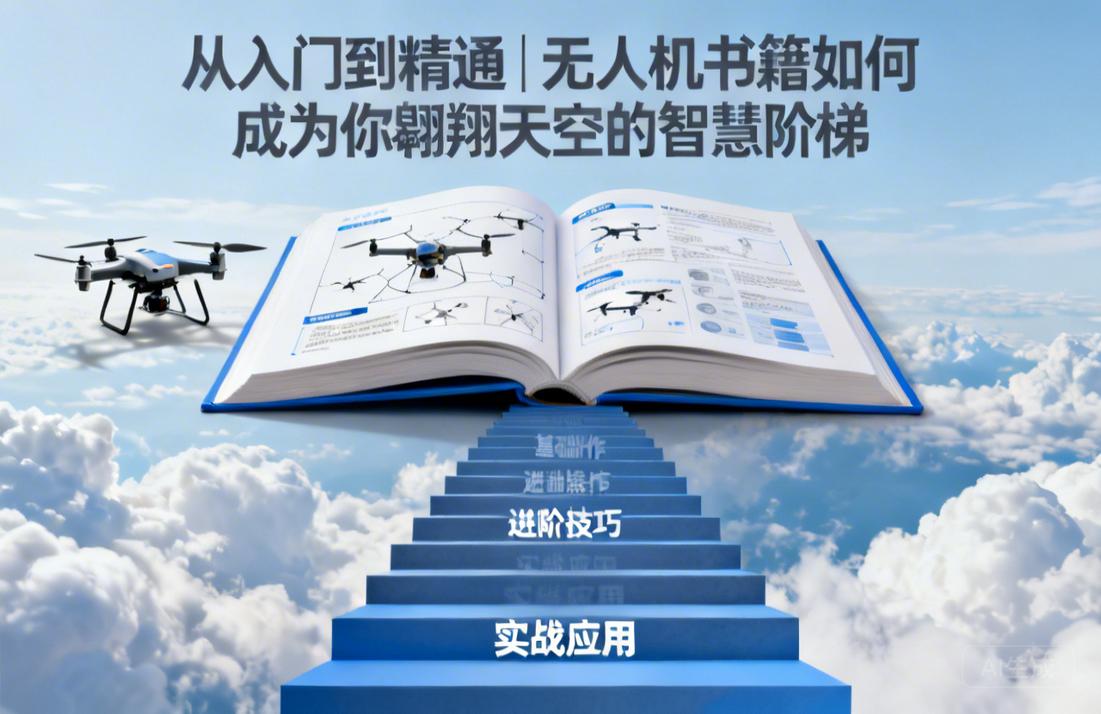 从入门到精通|无人机书籍如何成为你翱翔天空的智慧阶梯