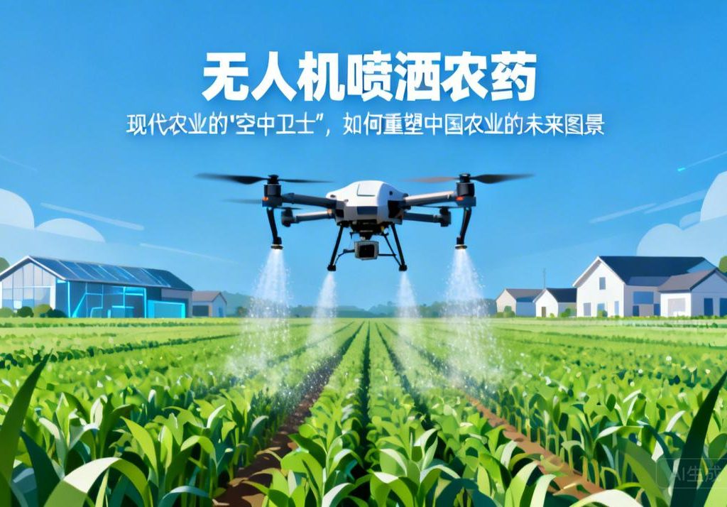 无人机喷洒农药|现代农业的“空中卫士”，如何重塑中国农业的未来图景