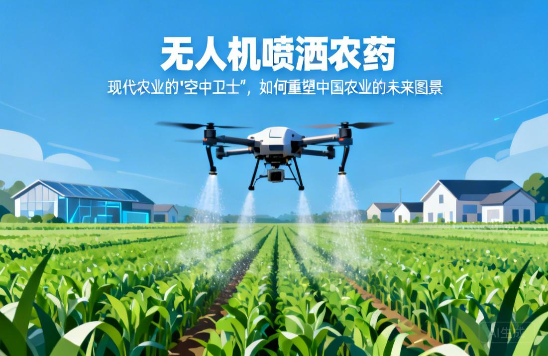 无人机喷洒农药|现代农业的“空中卫士”，如何重塑中国农业的未来图景