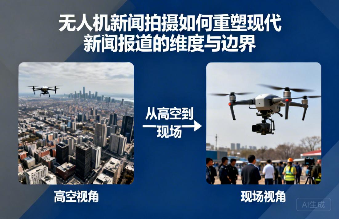从高空到现场|无人机新闻拍摄如何重塑现代新闻报道的维度与边界