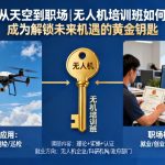 从天空到职场|无人机培训班如何成为解锁未来机遇的黄金钥匙