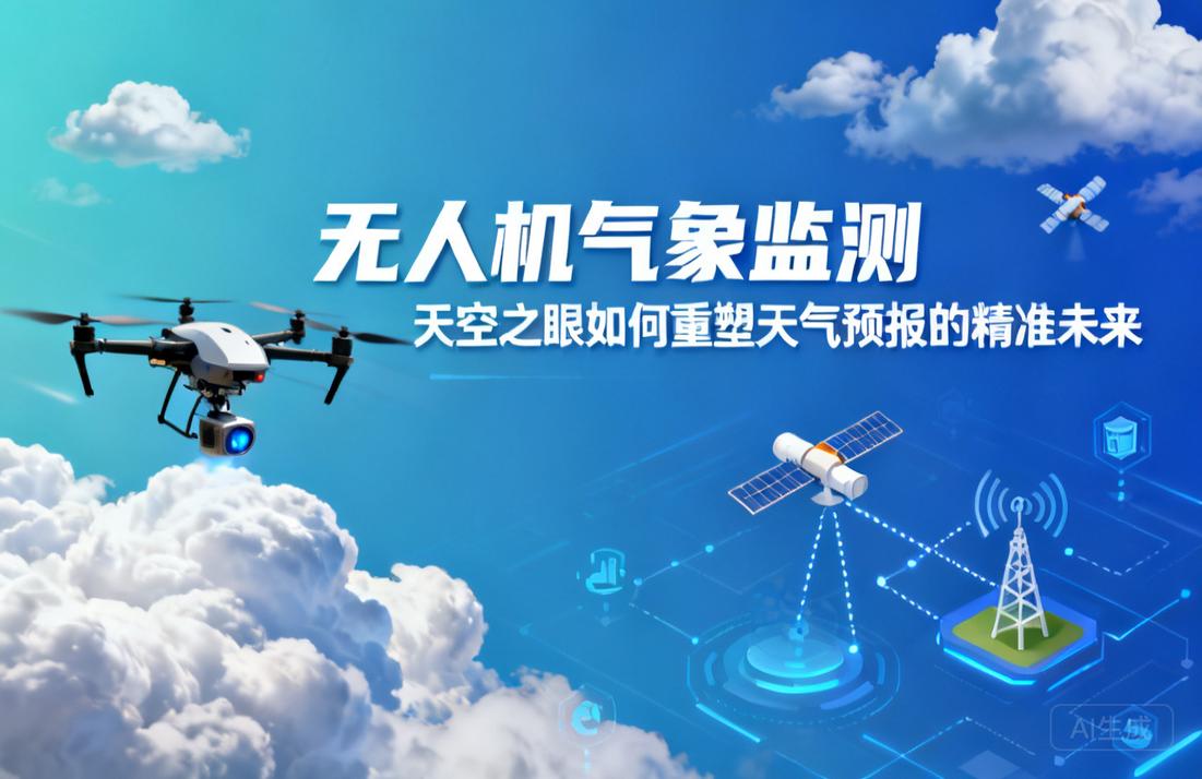 无人机气象监测|天空之眼如何重塑天气预报的精准未来