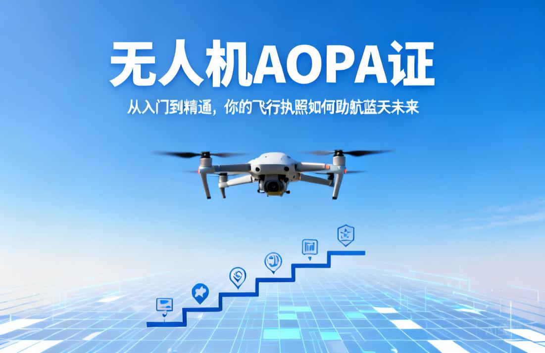无人机AOPA证|从入门到精通，你的飞行执照如何助航蓝天未来